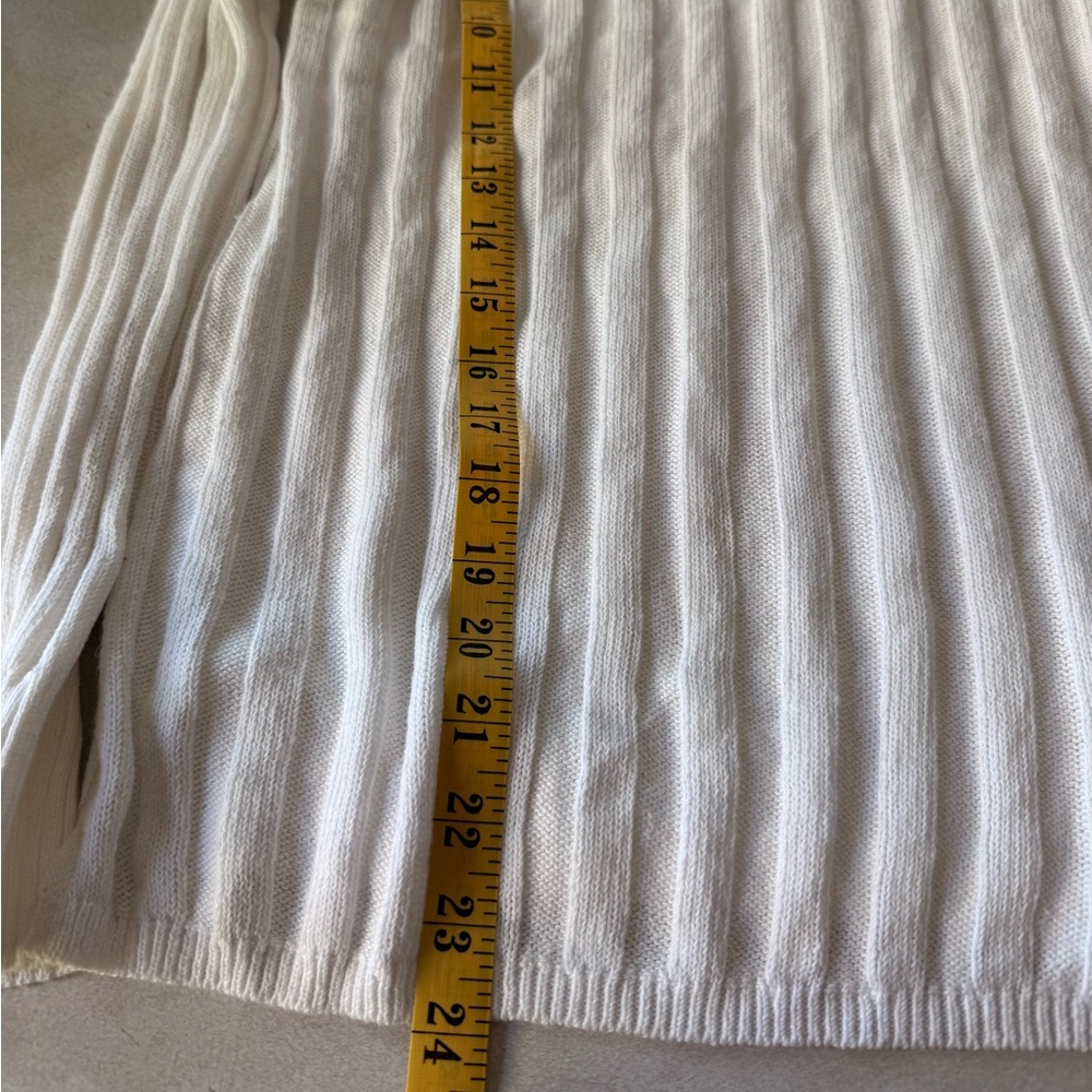 Talbots V-Neck Ribbed Sweater - Picture 5 of 6